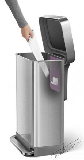 SimpleHuman CW2023 pedálos szemetes Háztartás / Otthon / Kültér - Lakásfelszerelés - Szemetes - 297884