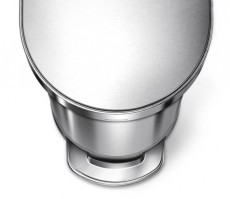 SimpleHuman CW2044 45 literes vékony formájú pedálos szemetes - rozsdamentes Háztartás / Otthon / Kültér - Lakásfelszerelés - Szemetes - 329129