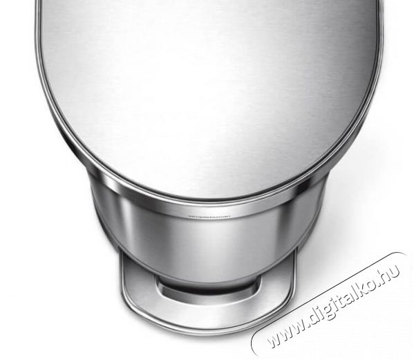 SimpleHuman CW2044 45 literes vékony formájú pedálos szemetes - rozsdamentes Háztartás / Otthon / Kültér - Lakásfelszerelés - Szemetes - 329129