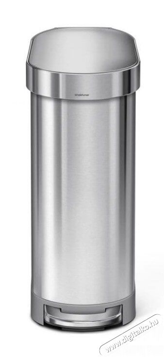 SimpleHuman CW2044 45 literes vékony formájú pedálos szemetes - rozsdamentes Háztartás / Otthon / Kültér - Lakásfelszerelés - Szemetes - 329129