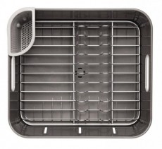 SimpleHuman KT1106 kompakt konyhai edényszárító - szürke Konyhai termékek - Mosogató - Edény szárító / tartó - 315690