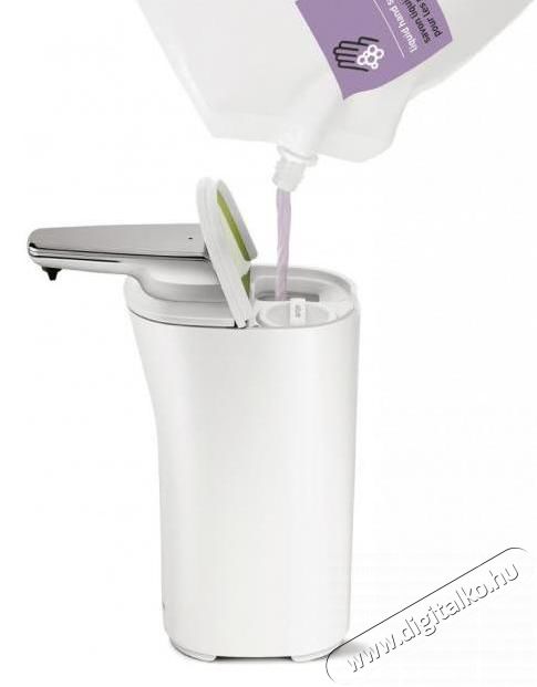 SimpleHuman ST1037 222 ml-es kompakt méretű szenzoros elektromos szappanadagoló Háztartás / Otthon / Kültér - Fürdőszoba / wc - Szappan adagoló - 300167