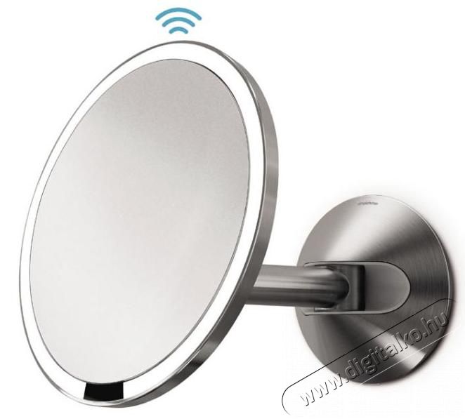 SimpleHuman ST3002 szenzoros fali tükör 5x nagyítással Szépségápolás / Egészség - Tükör - 297898