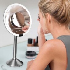 SimpleHuman ST3011 Sensor Mirror Pro 20cm-es szenzoros tükör 5x/10x-es nagyítással - rózsaarany Szépségápolás / Egészség - Tükör - 315697
