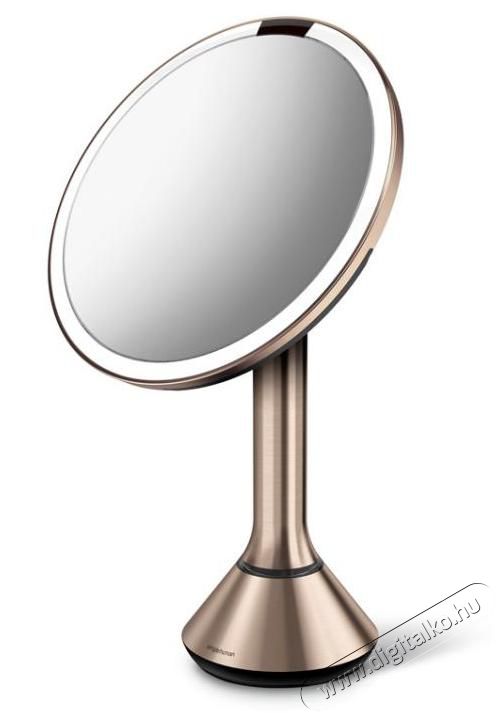 SimpleHuman ST3027 szenzoros smink tükör 20cm - rózsaarany Szépségápolás / Egészség - Tükör - 346589