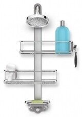 SimpleHuman BT1098 állítható polcos fürdő és zuhany polc Háztartás / Otthon / Kültér - Fürdőszoba / wc - Zuhanyzó polcrendszer - 299859