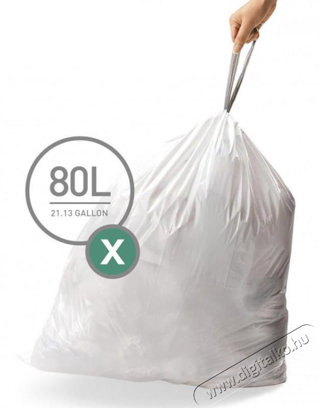 SimpleHuman CW0272 X-típusú egyedi méretezésű szemetes zsák újratöltő (60 zsák) Háztartás / Otthon / Kültér - Lakásfelszerelés - Szemetes zsák / kiegészítő - 315678