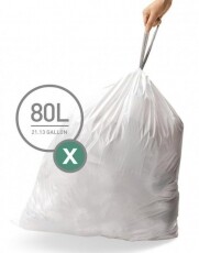 SimpleHuman CW0272 X-típusú egyedi méretezésű szemetes zsák újratöltő (60 zsák) Háztartás / Otthon / Kültér - Lakásfelszerelés - Szemetes zsák / kiegészítő - 315678