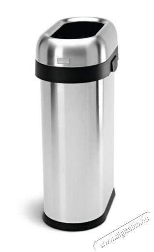 SimpleHuman CW1467 rozsdamentes szemetes - 50 liter Háztartás / Otthon / Kültér - Lakásfelszerelés - Szemetes - 355348