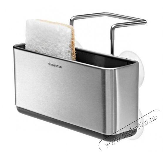 SimpleHuman KT1134 vékony formájú mosogató szivacs tartó - rozsdamentes acél Konyhai termékek - Egyéb / Konyhai kiegészítő - 320704