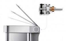 SimpleHuman ST2023 szenzoros szemetes H&aacute;ztart&aacute;s / Otthon / K&uuml;lt&eacute;r - Lak&aacute;sfelszerel&eacute;s - Szemetes - 341560