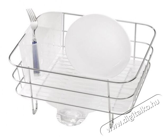 SimpleHuman KT1130 kompakt fémkeretes edénycsepegtető Konyhai termékek - Mosogató - Edény szárító / tartó - 345344