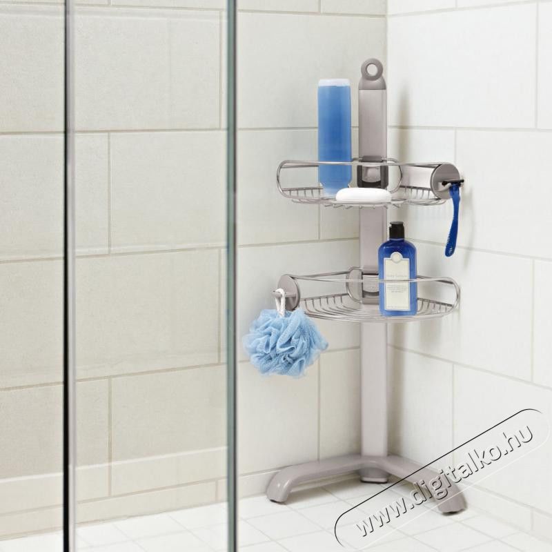 SimpleHuman BT1064 sarok fürdőpolc Háztartás / Otthon / Kültér - Fürdőszoba / wc - Zuhanyzó polcrendszer - 297880