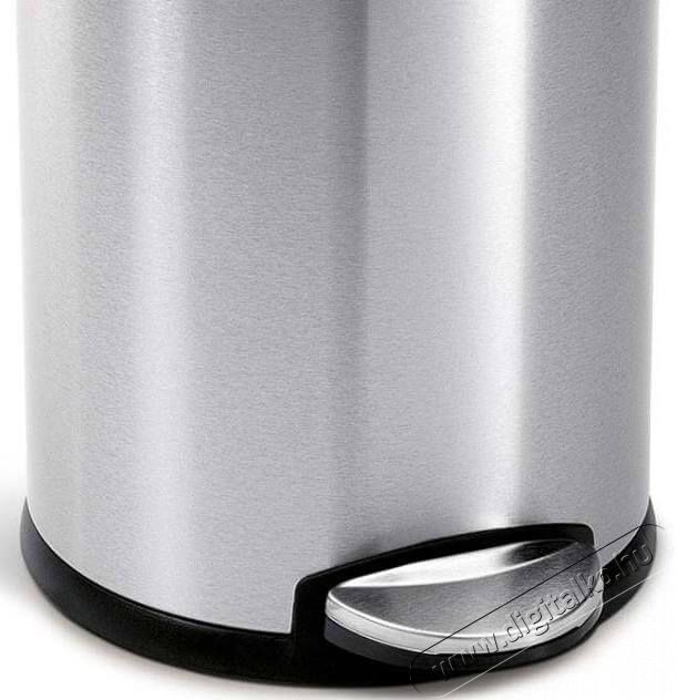 SimpleHuman CW1852CB 4.5 literes kerek, pedálos szemetes - rozsdamentes Háztartás / Otthon / Kültér - Lakásfelszerelés - Szemetes - 337876