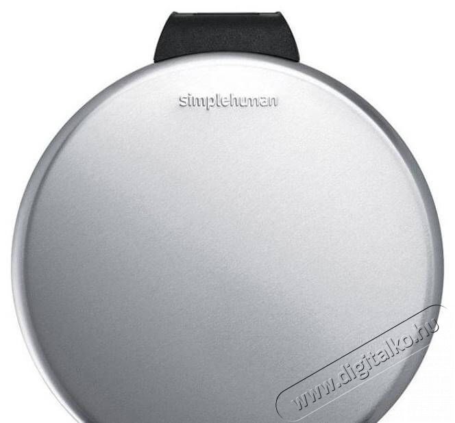 SimpleHuman CW1852CB 4.5 literes kerek, pedálos szemetes - rozsdamentes Háztartás / Otthon / Kültér - Lakásfelszerelés - Szemetes - 337876