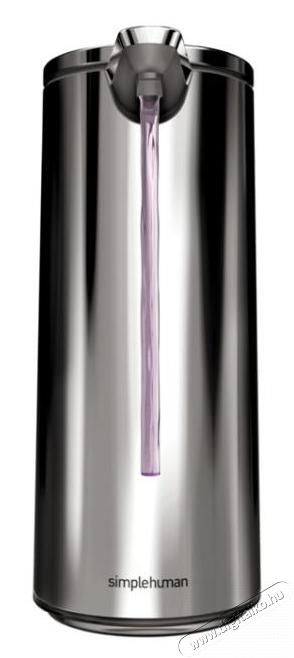 SimpleHuman ST1044 266 ml-es szenzoros szappanadagoló (rozsdamentes fényes) Háztartás / Otthon / Kültér - Fürdőszoba / wc - Szappan adagoló - 333103