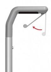 SimpleHuman BT1101 zuhanykabinra illeszthető polcrendszer, rozsdamentes / eloxált aluminium Háztartás / Otthon / Kültér - Fürdőszoba / wc - Zuhanyzó polcrendszer - 320703