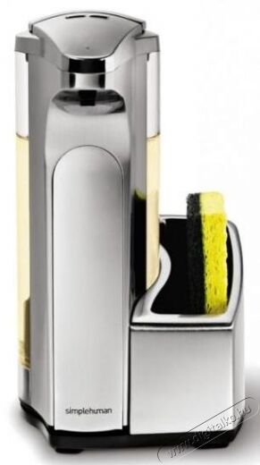 SimpleHuman ST1031 384 ml-es szenzoros elektromos szappanadagoló szivacstartóval Háztartás / Otthon / Kültér - Fürdőszoba / wc - Szappan adagoló - 300168