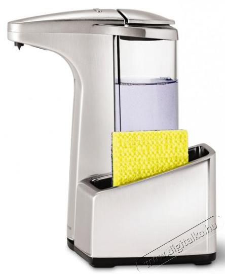 SimpleHuman ST1031 384 ml-es szenzoros elektromos szappanadagoló szivacstartóval Háztartás / Otthon / Kültér - Fürdőszoba / wc - Szappan adagoló - 300168