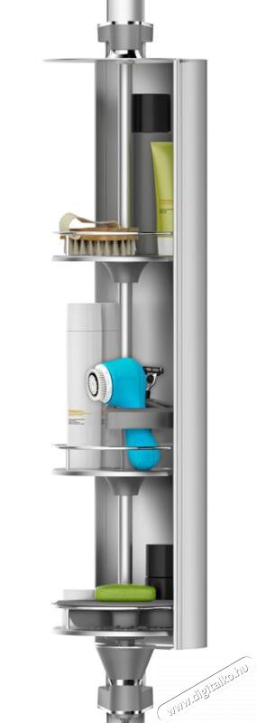 SimpleHuman BT1096 fürdőszobai és zuhany polcrendszer forgóajtóval Háztartás / Otthon / Kültér - Fürdőszoba / wc - Zuhanyzó polcrendszer - 325289