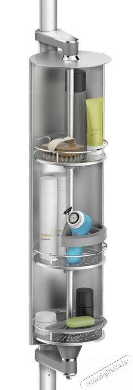 SimpleHuman BT1096 fürdőszobai és zuhany polcrendszer forgóajtóval Háztartás / Otthon / Kültér - Fürdőszoba / wc - Zuhanyzó polcrendszer - 325289