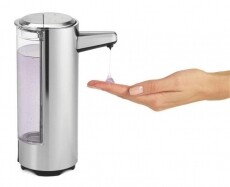SimpleHuman ST1034 es szenzoros elektromos szappan adagoló Háztartás / Otthon / Kültér - Fürdőszoba / wc - Szappan adagoló - 297901