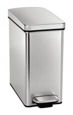 SimpleHuman CW1898CB 10 literes pedálos rozsdamentes szemetes Háztartás / Otthon / Kültér - Lakásfelszerelés - Szemetes - 315683