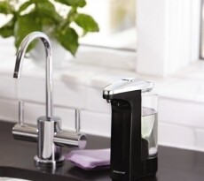 SimpleHuman ST1019 237 ml-es szenzoros szappan adagoló - fekete Háztartás / Otthon / Kültér - Fürdőszoba / wc - Szappan adagoló - 315695