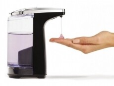 SimpleHuman ST1019 237 ml-es szenzoros szappan adagoló - fekete Háztartás / Otthon / Kültér - Fürdőszoba / wc - Szappan adagoló - 315695