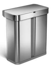 SimpleHuman ST2036 58l hang és mozgásérzékelős szemetes - acél Háztartás / Otthon / Kültér - Lakásfelszerelés - Szemetes - 360516