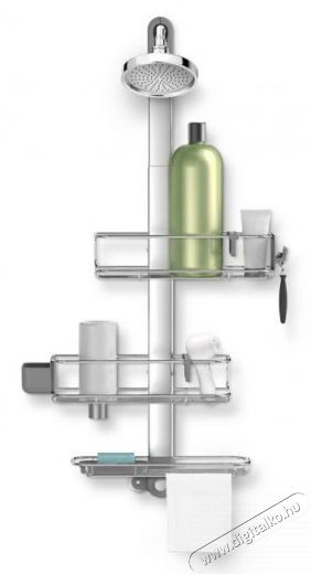 SimpleHuman BT1099 állítható zuhany polcrendszer Háztartás / Otthon / Kültér - Fürdőszoba / wc - Zuhanyzó polcrendszer - 299861