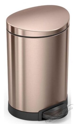 SimpleHuman CW2057 félkör alakú pedálos szemetes - rózsaarany Háztartás / Otthon / Kültér - Lakásfelszerelés - Szemetes - 346588