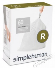 SimpleHuman CW0253 R-típusú szemetes zsák újratöltő csomag (60 db) Háztartás / Otthon / Kültér - Lakásfelszerelés - Szemetes zsák / kiegészítő - 375850