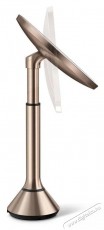 SimpleHuman ST3053 20cm-es LED-es smink tükör 5x nagyítással - rózsaarany Szépségápolás / Egészség - Tükör - 400245