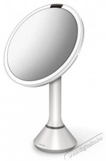 SimpleHuman ST3054 20cm-es LED-es smink tükör 5x nagyítással - fehér Szépségápolás / Egészség - Tükör - 400246