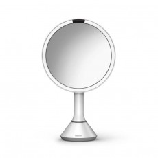SimpleHuman ST3054 20cm-es LED-es smink tükör 5x nagyítással - fehér Szépségápolás / Egészség - Tükör - 400246