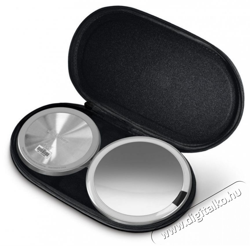 SimpleHuman kozmetikai t&uuml;k&ouml;r, Sensor Tru-lux LED vil&aacute;g&iacute;t&aacute;s, 10x zoom, &uacute;jrat&ouml;lthető Sz&eacute;ps&eacute;g&aacute;pol&aacute;s / Eg&eacute;szs&eacute;g - T&uuml;k&ouml;r - 512375