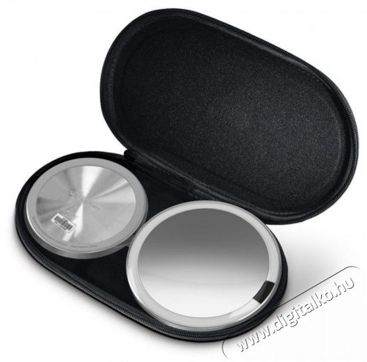 SimpleHuman kozmetikai t&uuml;k&ouml;r, Sensor Tru-lux LED vil&aacute;g&iacute;t&aacute;s, 10x zoom, &uacute;jrat&ouml;lthető Sz&eacute;ps&eacute;g&aacute;pol&aacute;s / Eg&eacute;szs&eacute;g - T&uuml;k&ouml;r - 512375