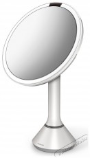 SimpleHuman Sensor Touch, DUAL LED világítás, 5x, újratölthető, fehér acél Szépségápolás / Egészség - Tükör - 512380