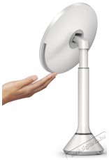 SimpleHuman Sensor Touch, DUAL LED világítás, 5x, újratölthető, fehér acél Szépségápolás / Egészség - Tükör - 512380