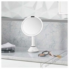 SimpleHuman Sensor Touch, DUAL LED világítás, 5x, újratölthető, fehér acél Szépségápolás / Egészség - Tükör - 512380
