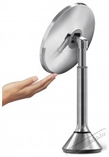 SimpleHuman Sensor Touch, DUAL LED vil&aacute;g&iacute;t&aacute;s, 5x, &uacute;jrat&ouml;lthető, matt rozsdamentes ac&eacute;lb&oacute;l k&eacute;sz&uuml;lt Sz&eacute;ps&eacute;g&aacute;pol&aacute;s / Eg&eacute;szs&eacute;g - T&uuml;k&ouml;r - 512382