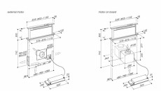 Sirius S-DD2-TC/L EM 58 cm pultba építhető páraelszívó - fekete Konyhai termékek - Páraelszívó - Pultba építhető - 356499