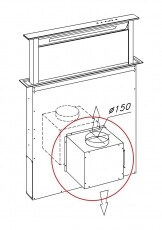 Sirius S-DD külső motor (T800) Konyhai termékek - Páraelszívó - Kiegészítő - 356579