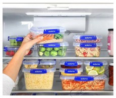 Sistema 1L Rectangle Klip It Plus (6) Konyhai termékek - Edény - Ételtároló - 530076