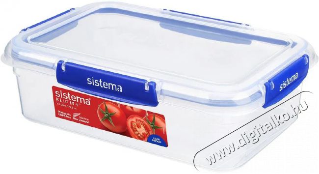 Sistema 2.2L Rectangle Klip It Plus (4) Konyhai termékek - Edény - Ételtároló - 530077