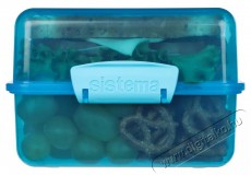 Sistema Kétrekeszes ételtároló doboz, 1,4 l, kék Konyhai termékek - Edény - Ételtároló - 530085