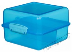 Sistema Kétrekeszes ételtároló doboz, 1,4 l, kék Konyhai termékek - Edény - Ételtároló - 530085