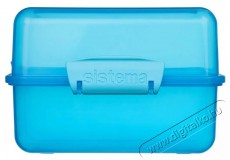 Sistema Kétrekeszes ételtároló doboz, 1,4 l, kék Konyhai termékek - Edény - Ételtároló - 530085