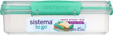 Sistema Snack Attack Duo 0,975 l Konyhai termékek - Edény - Ételtároló - 530088